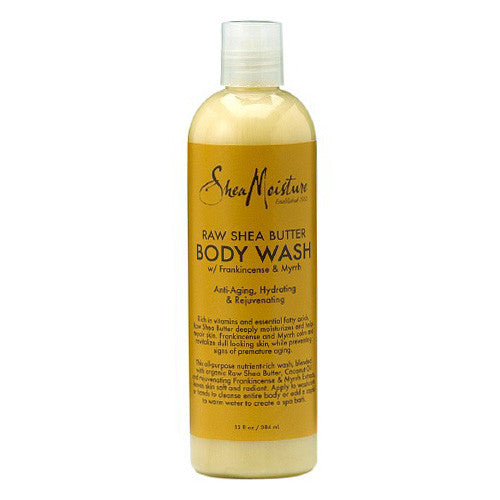 Shea Moisture Body Wash With Raw Shea Butter, Frankincense And Myrrh - 13 Oz